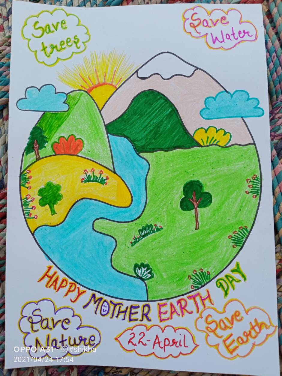 Easy Drawing of Save Tree Save Earth - Poster Drawing Ideas | Easy Drawing  of Save Tree Save Earth -Poster Drawing Ideas #poster #drawing #ideas # nature #savenature #earth #saveearth #trees #savetrees #stoppollution... |