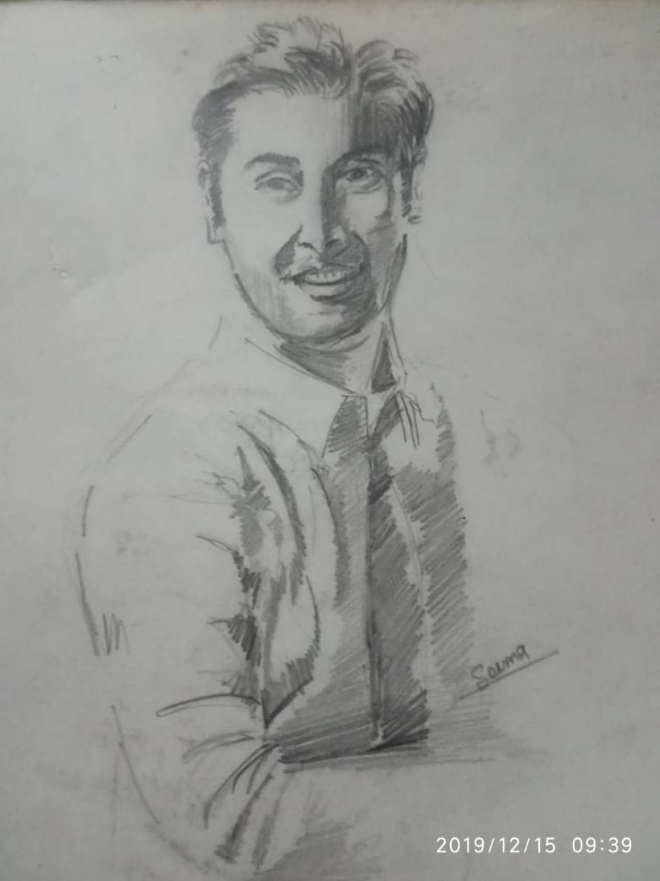 Tarun Verma Arts - Drawing Ranbir Kapoor 👇 https://youtu.be/o56lPDL4X08 |  Facebook