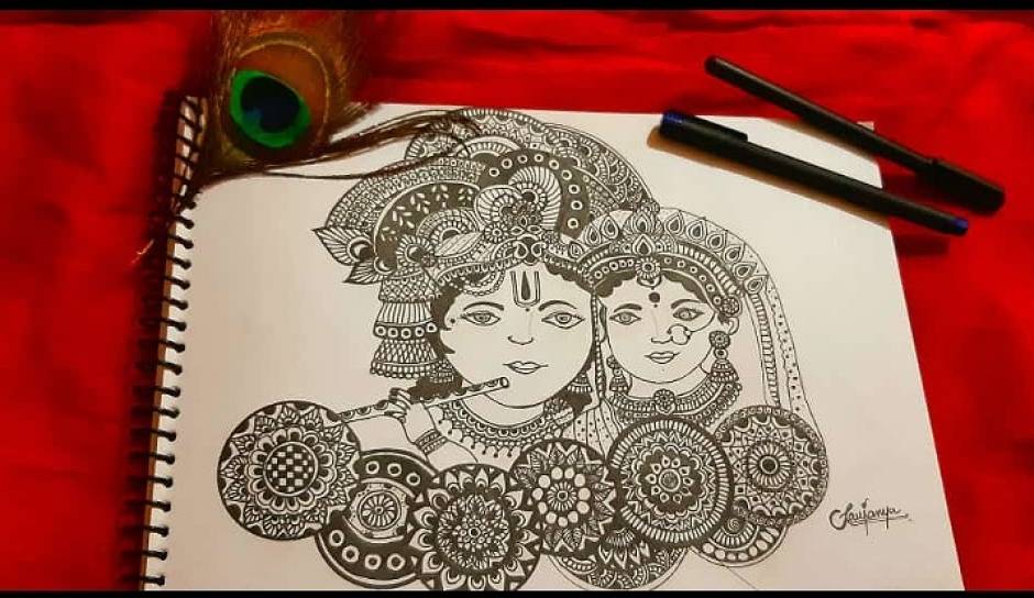 Mandala Art for Beginners || step by step || Mandala Drawing || Zentangle  Art || Doodle Art - YouTube