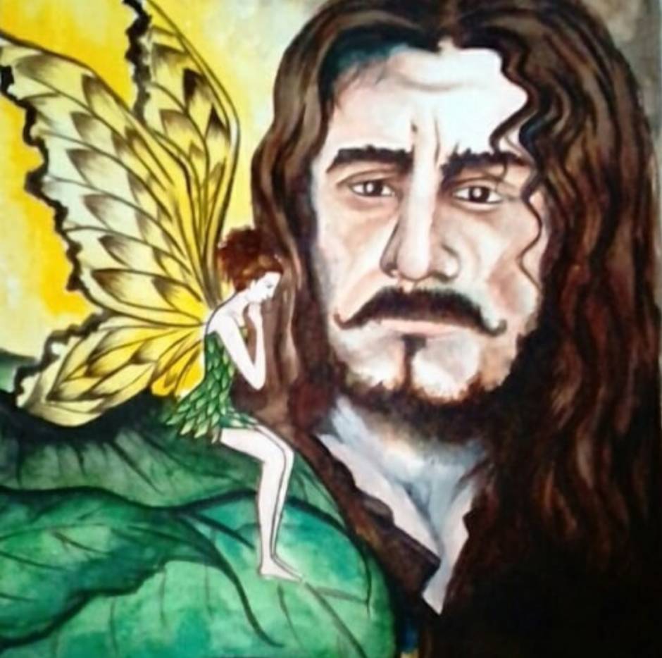 Painting based on the movie Peterpan