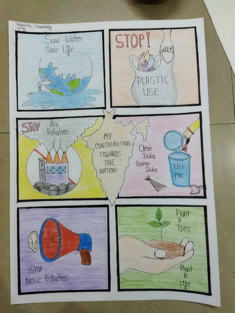 How easy to draw save water save life , save trees, save earth, creative  drawing for competition. - YouTube