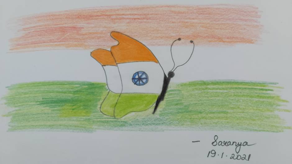 republic day drawing/Indian republic Day scenery drawing/republic Day  poster making/easy drawing sa | republic day drawing/Indian republic Day  scenery drawing/republic Day poster making/easy drawing sa | By Easy Drawing  SAFacebook