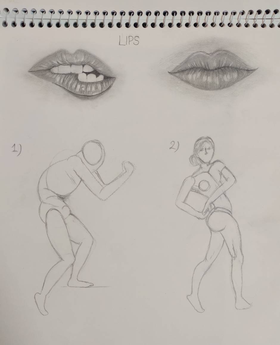 This is my very first attempt to draw a very basic anatomy. Please be  honest about my sketch : r/teenagers
