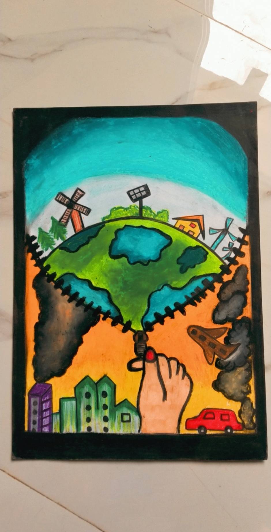 Drawings for the Earth: here are the contest results! - Lycée Français de  Shanghai