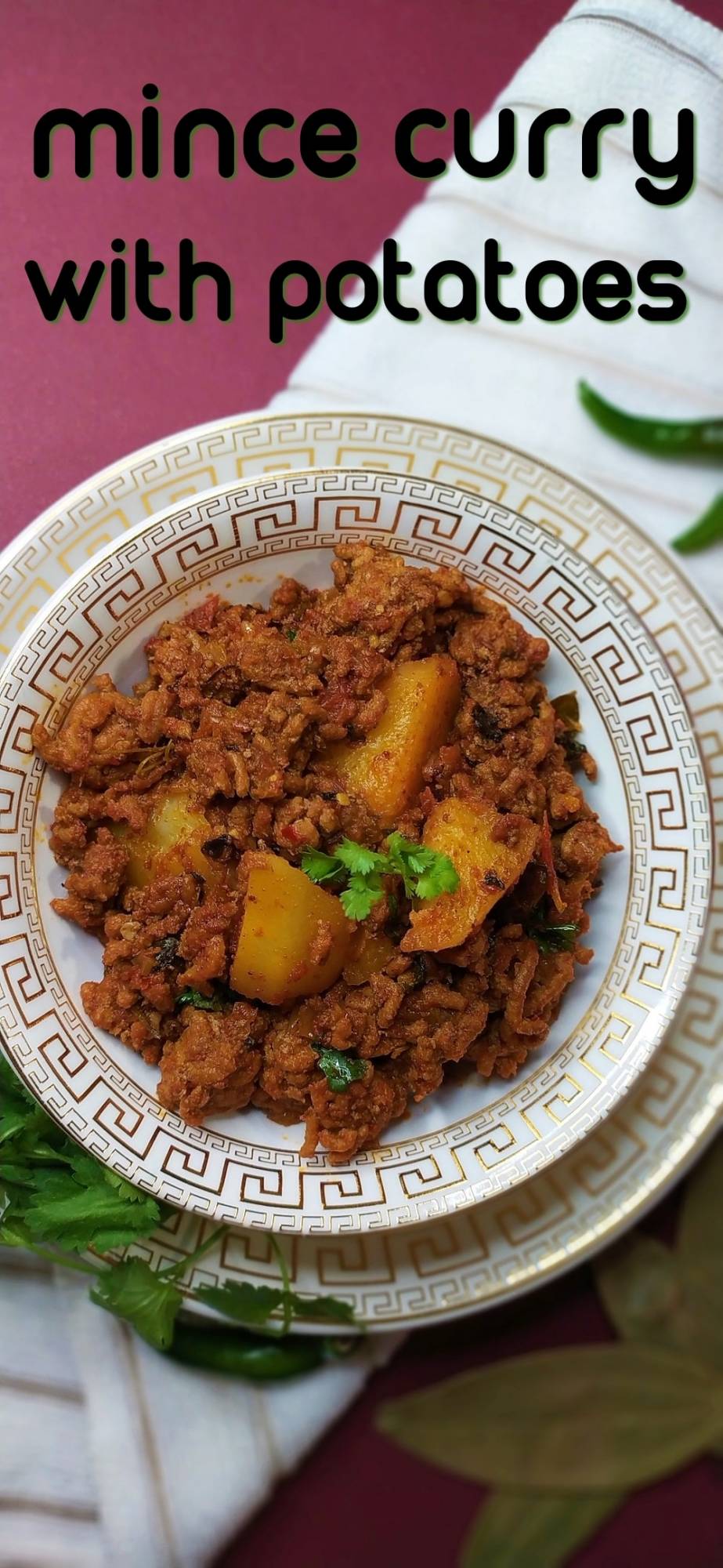 Mince Curry With Potatoes Recipe