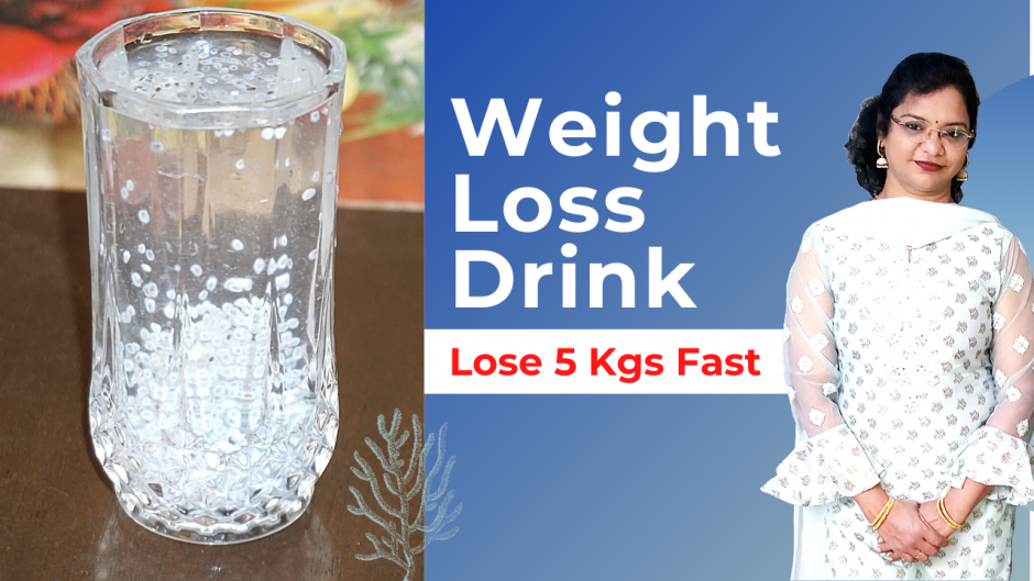 Weight Loss Drink Sabja Seeds Detox Water