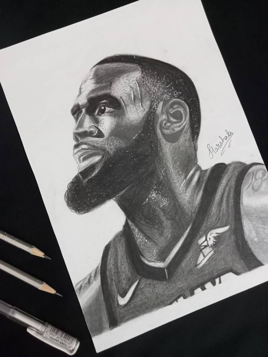 Lebron James Portrait