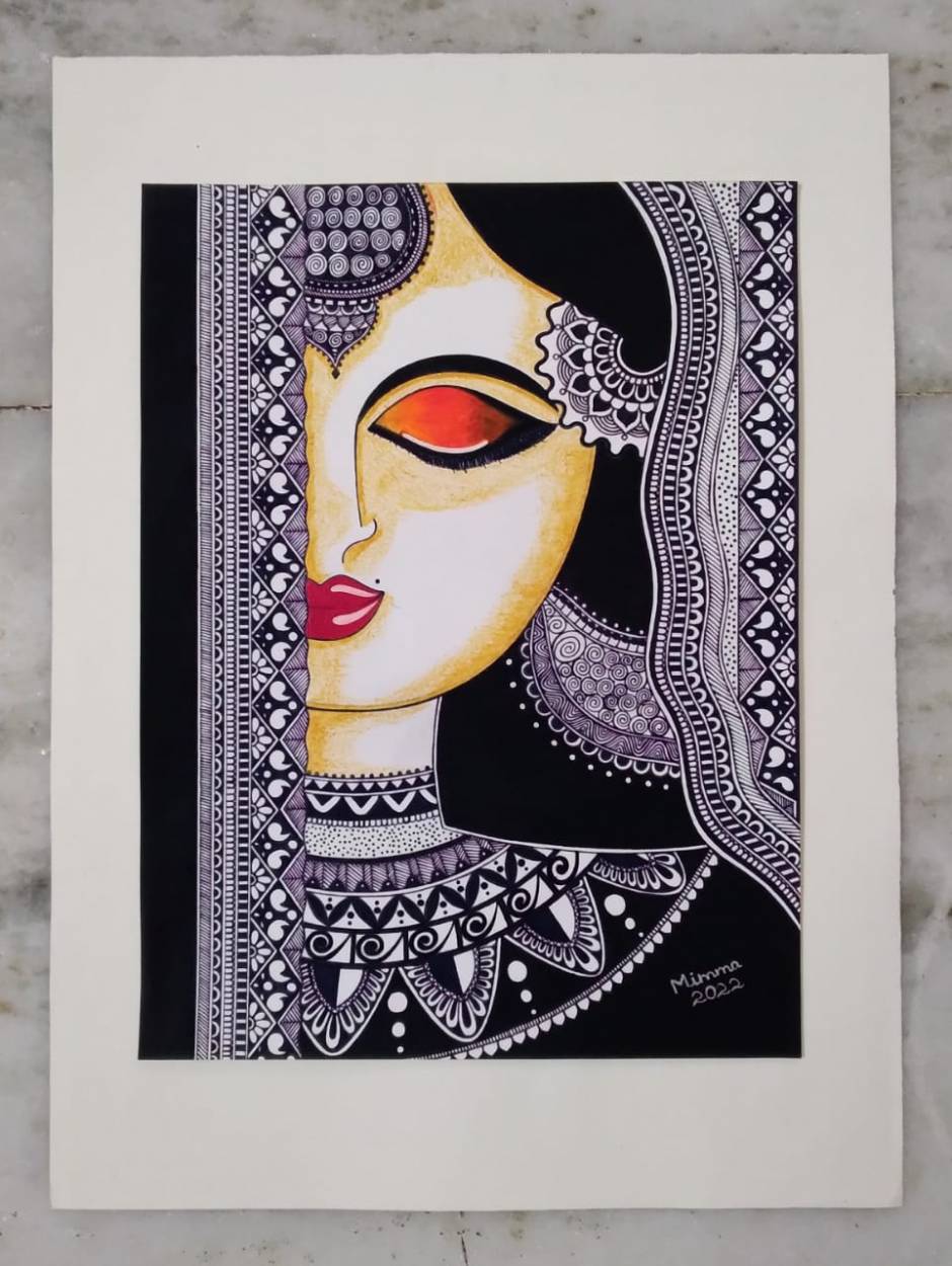 Traditional Madhubani Painting