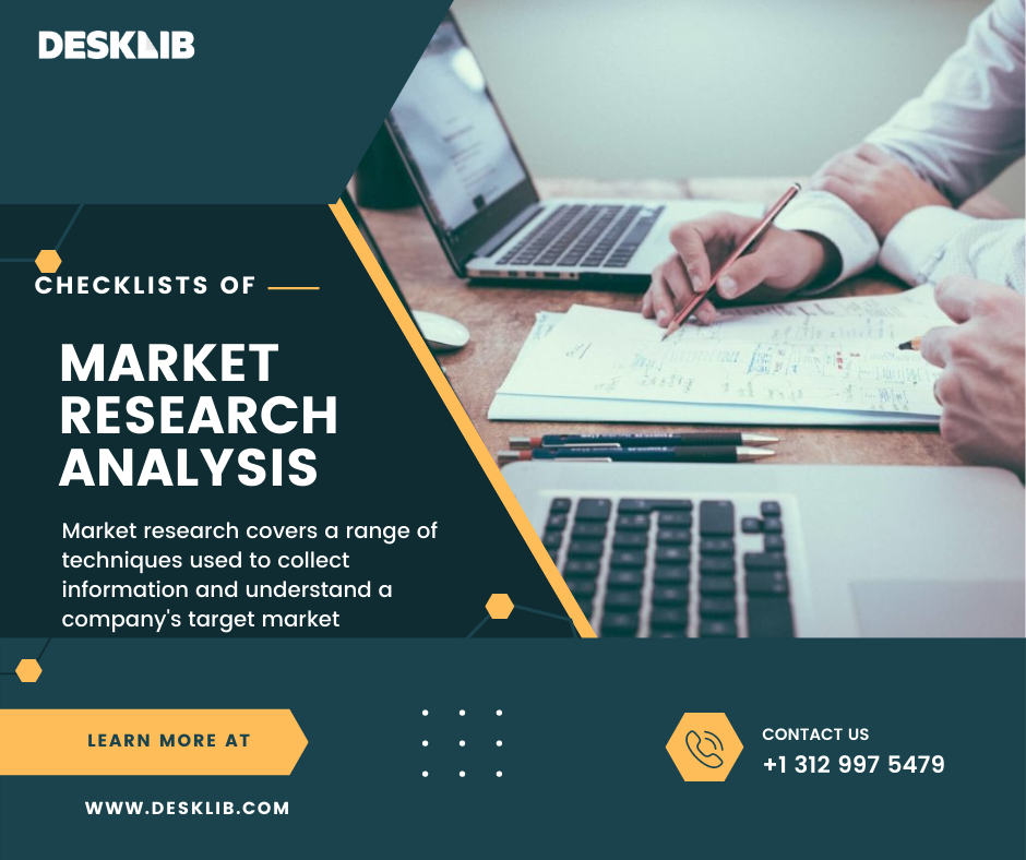 A Checklists of Market Research Analysis