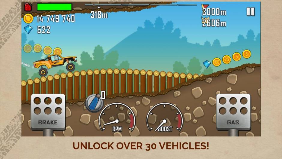 Hill Climb Racing Mod Apk [Unlimited Money]