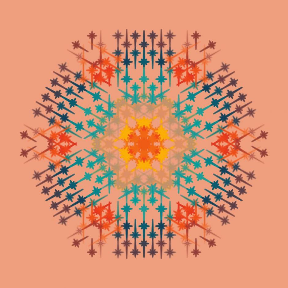 Mandala art with beautiful design