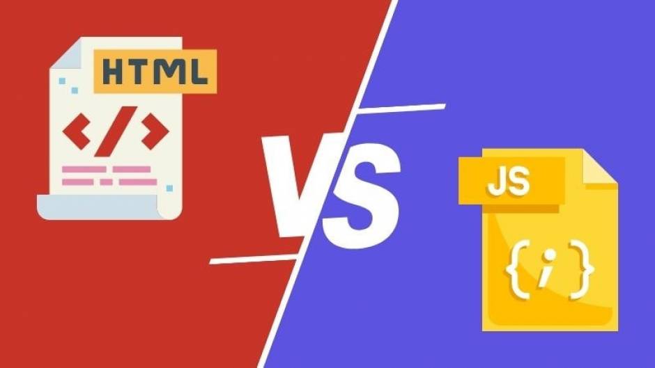 HTML vs JavaScript