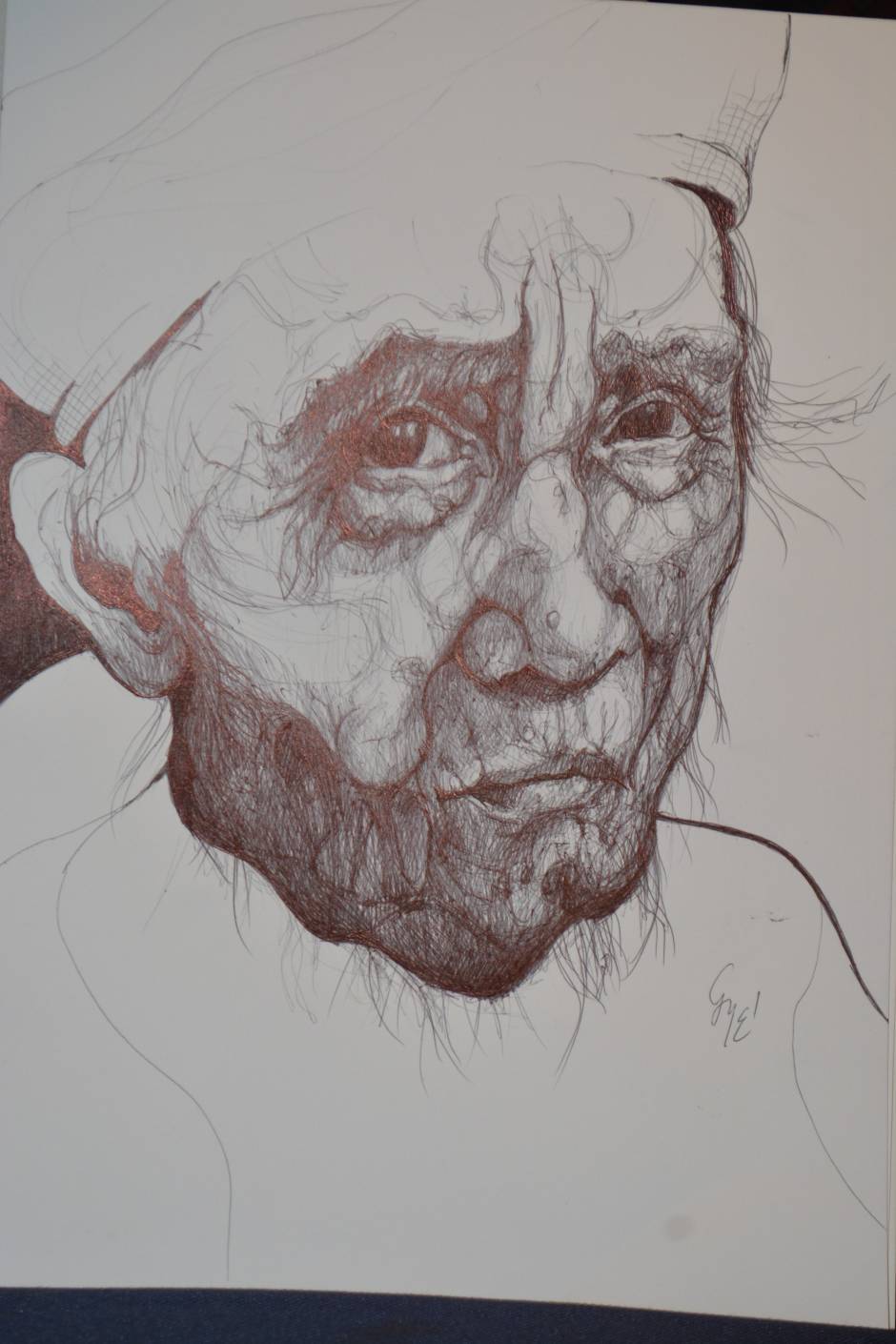 Old face