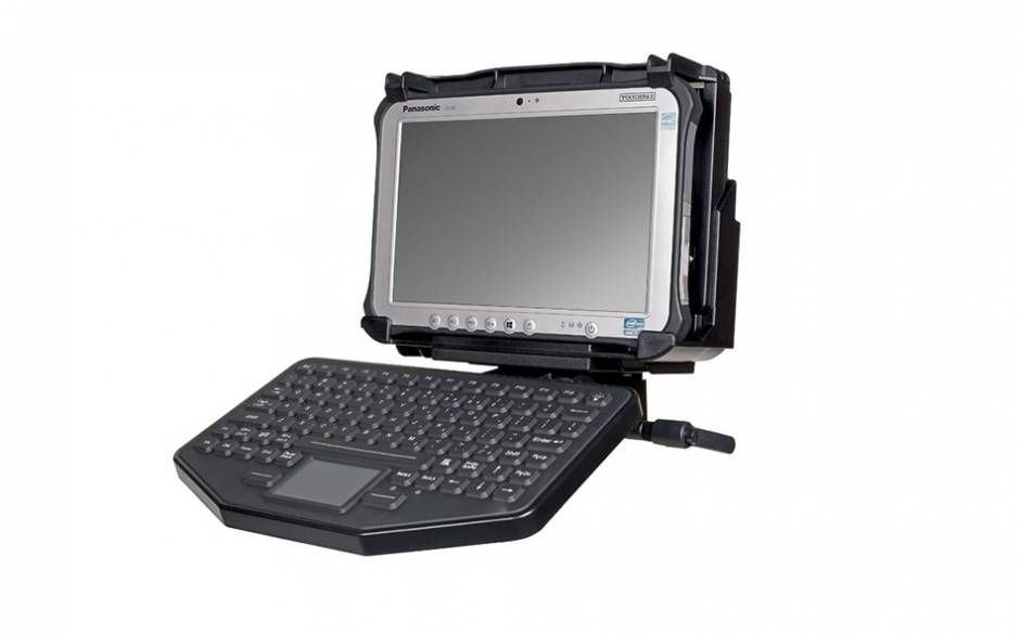 A Panasonic Toughpad FZG1 with the ease of use for mobile area employees