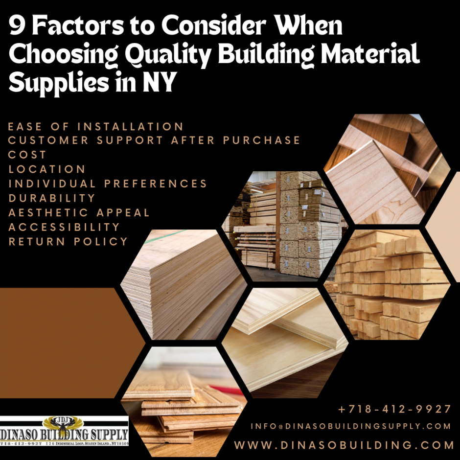 9 Factors to Consider When Choosing Quality Material
