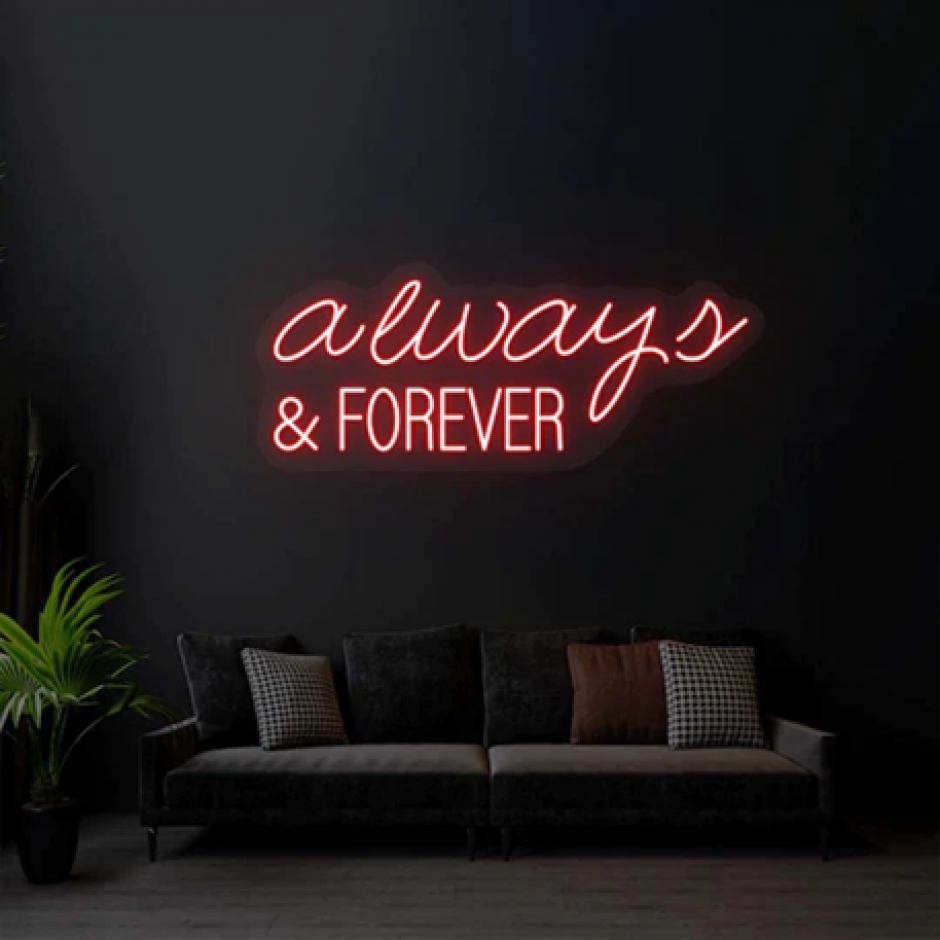 Create personalized neon lights following these 4 steps