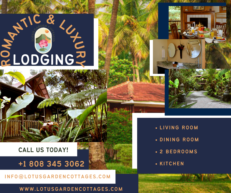 Best Romantic Hawaii Bed and Breakfast in Volcano