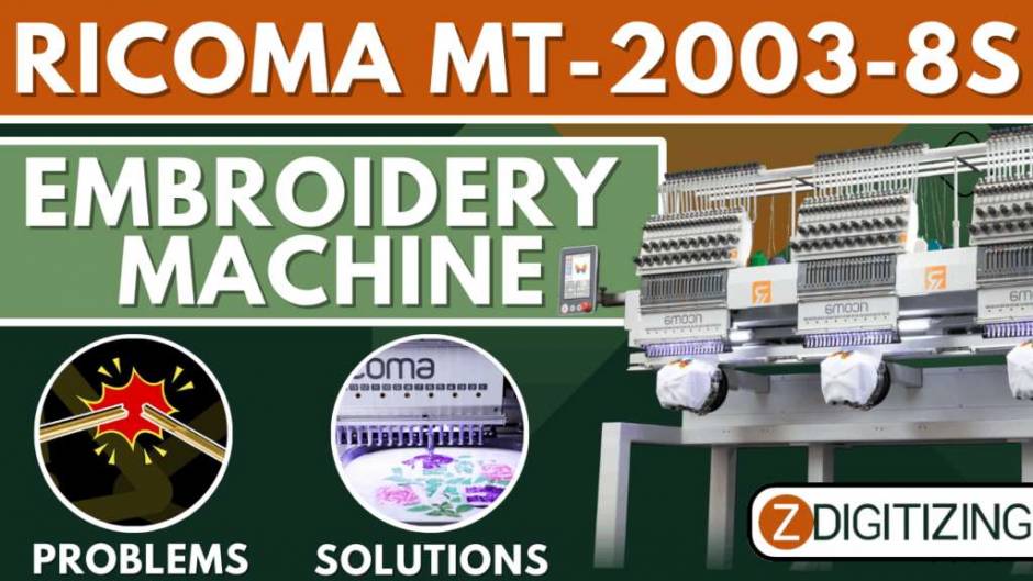 Biggest causes of Ricoma MT-2003-8S problems