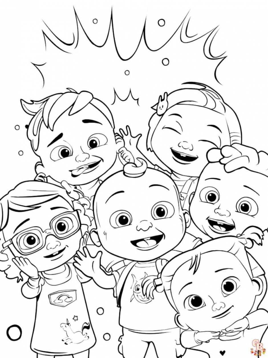 Cocomelon Coloring Pages: Where Learning and Fun Unite!