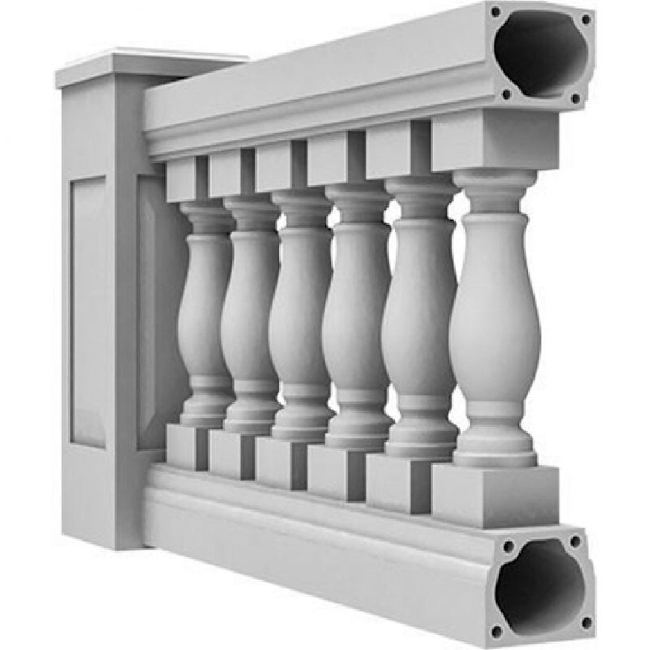 Baluster Railing System Stylish Composite Baluster Railing Systems