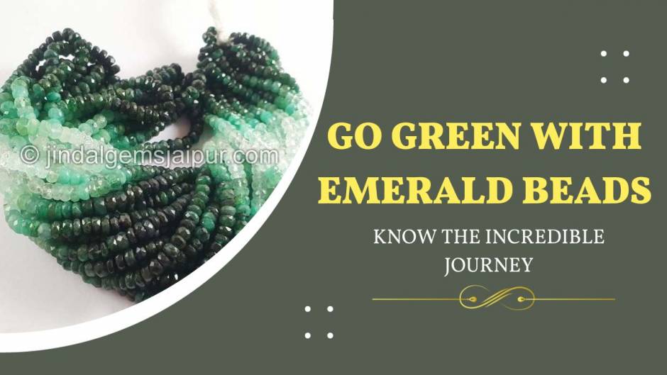 Genuine on sale emerald beads