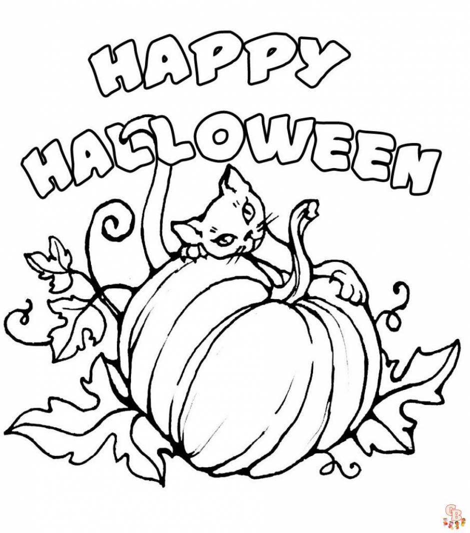 Halloween Coloring Pages: Spooky Artistry