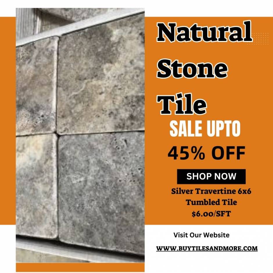"Attractive Natural Stone Floor Tiles for Interior Spaces"