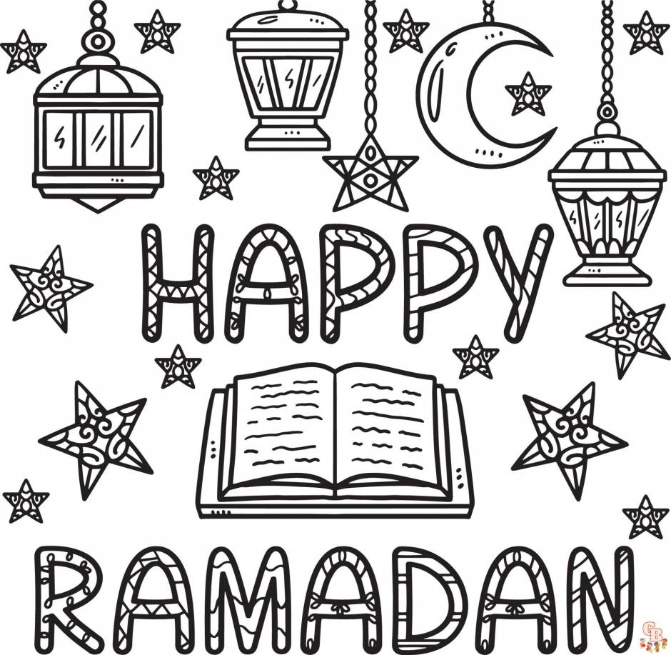 Discover the Joy of Ramadan with Printable Coloring Pages