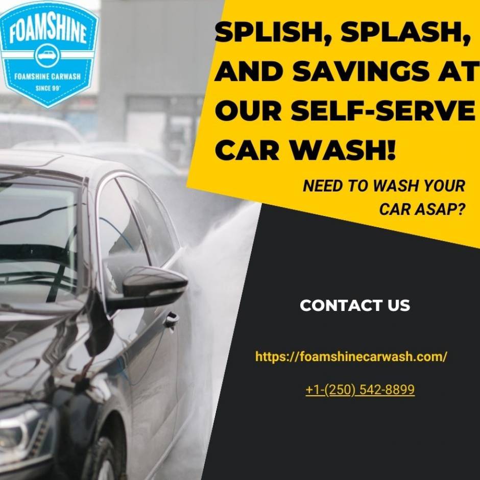 Splish, Splash, and Savings at Our SelfServe Car Wash!