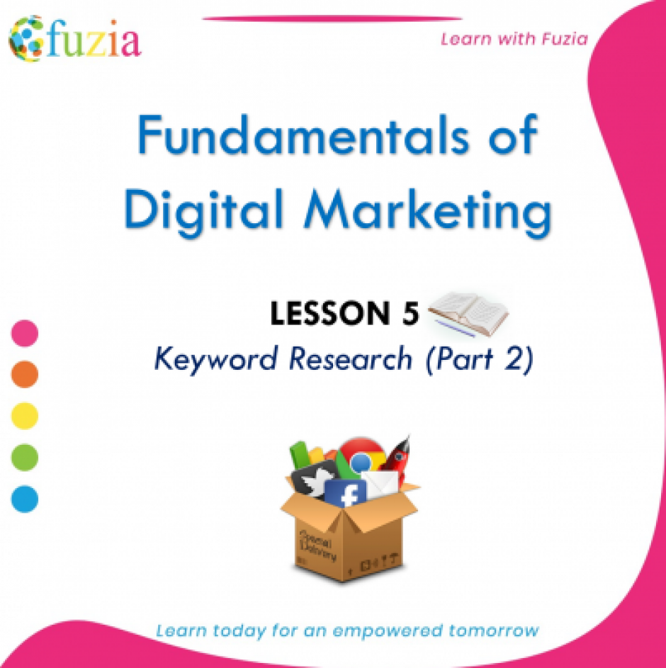 Lesson 5 Fundamentals of Digital Marketing Fuzia
