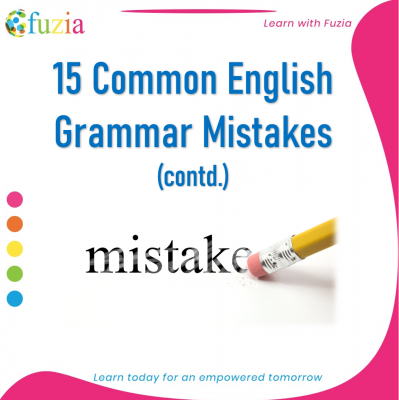Common Mistakes in English – Materials For Learning English