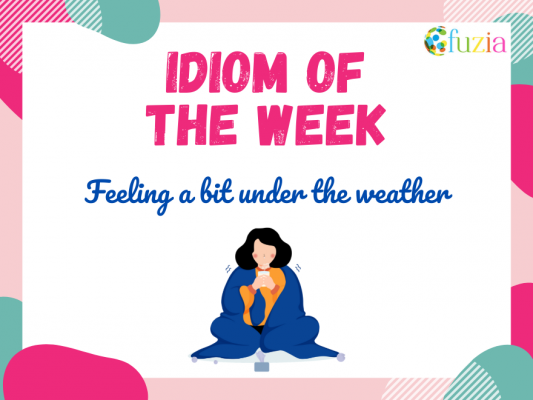 Under the weather – idiom