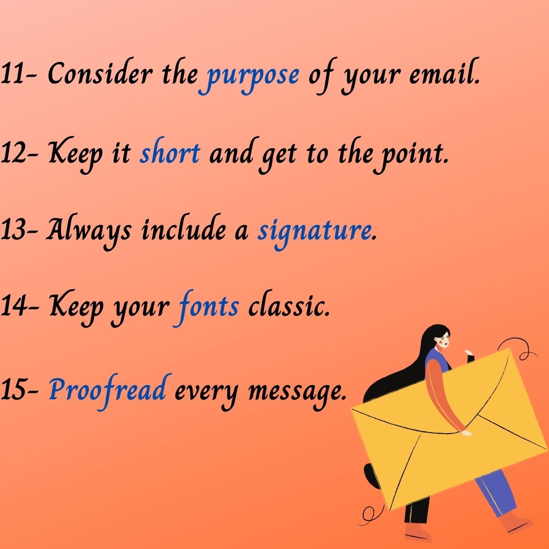 15 Email Etiquette Rules Every Professional Should Follow - Fuzia